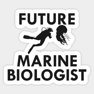 Future Marine Biologist Sticker